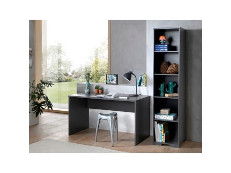 Γραφείο ξύλινο London σε  γκρί χρώμα